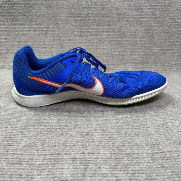 Nike Zoom Rival Distance Shoes Mens 7 Blue Track Spikes Athletic Gear DC8725-401 - Picture 5 of 13